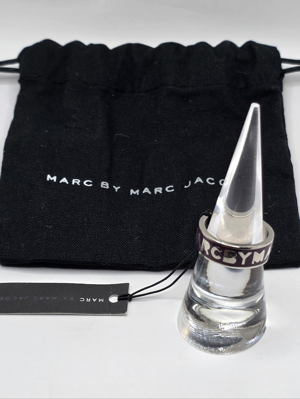 Marc by Marc Jacobs Silver And Magenta Band